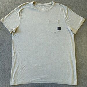 Saxx Sleepwalker XL Grey Modal Short Sleeve Pocket Lounge Shirt PJs Luxury Soft